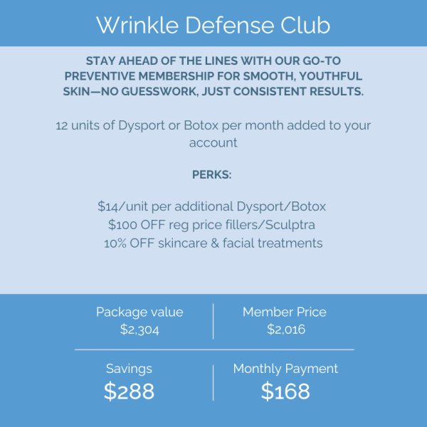 "Wrinkle Defense" Membership (Save $288)