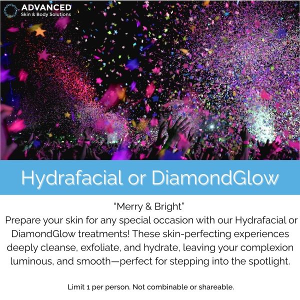 Hydrafacial or DiamondGlow 2-Treatment Package – $450 (Save $110)